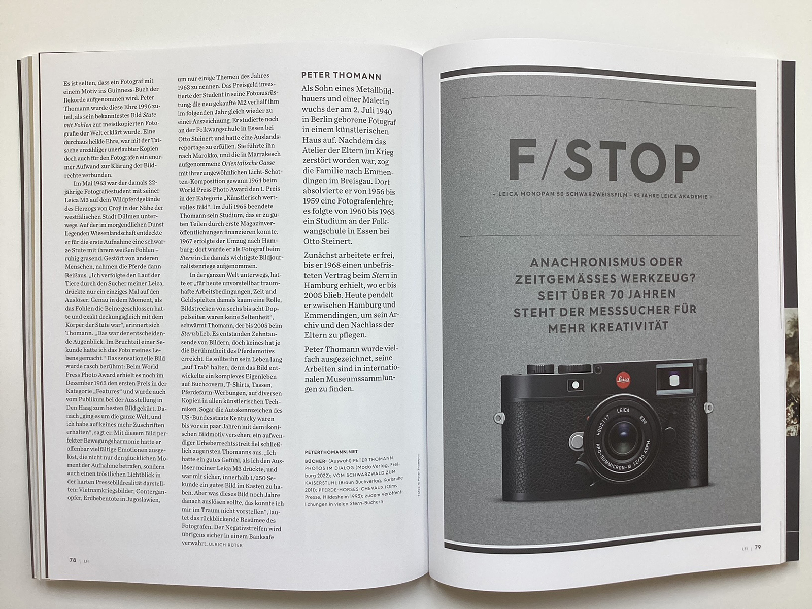 leica fotografie internationla - 6-2025 - august-september - Seiten 78 und 79